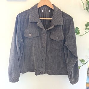 O'Neill cropped corduroy shirt/jacket